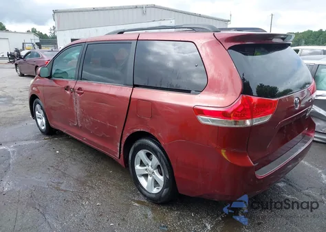 2012 Toyota Sienna Le 8 Passenger из США, поврежденный, VIN 5TDKA3DC5CS012254